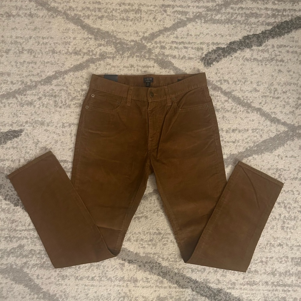 J Crew Slim Corduroy Pants